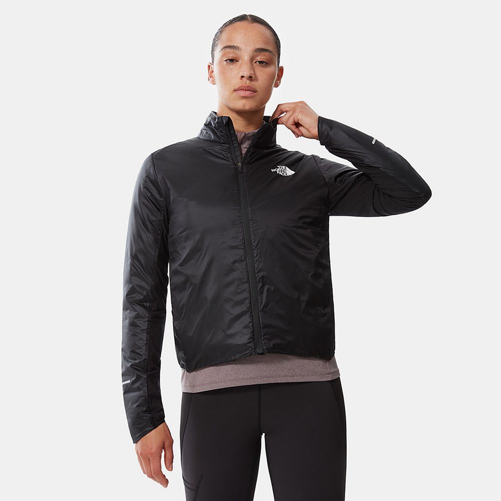 The North Face Insulated Jacket Womens Australia - The North Face Warm Black Running & Training (QIE